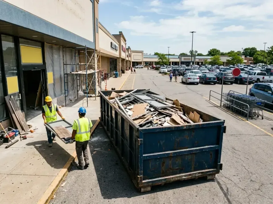 retail-store-renovation-debris-003 — frequently asked questions, Roll-off Dumpster Rentals in Balch Springs, TX